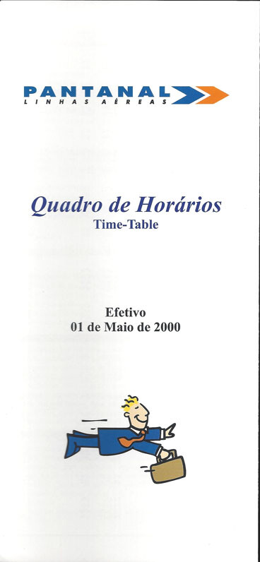 Pantanal system timetable 5/1/00 [4111]
