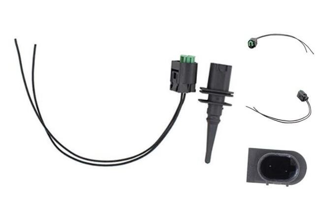 Outside Ambient Air Temperature Temp Sensor and Plug Wire Connector Pigtail