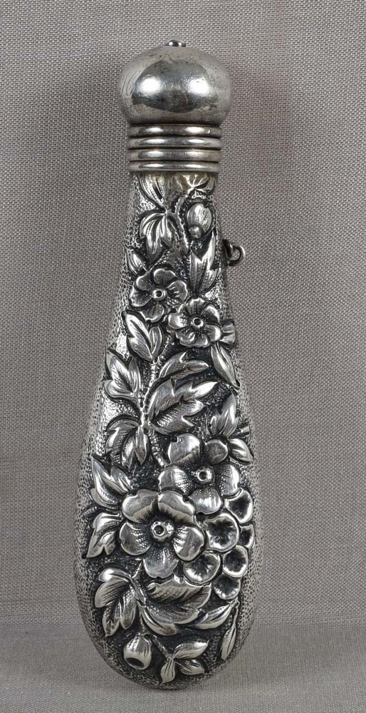 Victorian sterling silver PERFUME BOTTLE