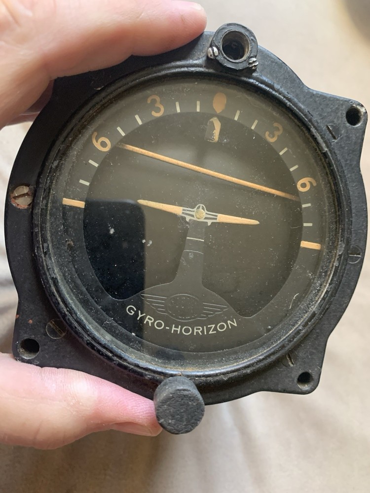 Ww2 Pilots Horizon Indicator 40s