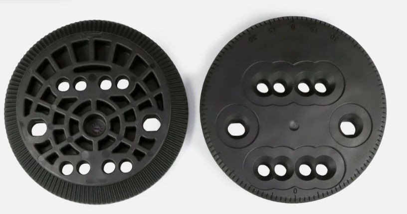K2 Snowboard Bindings Mounting Replacement Discs Black Set of 2
