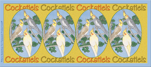 Cockatiel Bird Ceramic Coffee Mug Tea Cup 15 oz