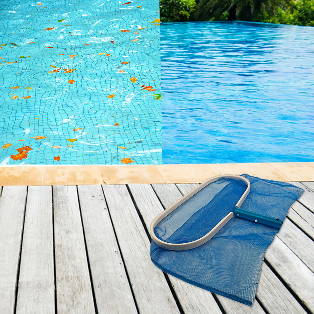 Puri Tech Premium Deep Leaf Rake with Aluminum Frame for Swimming Pools & Spas