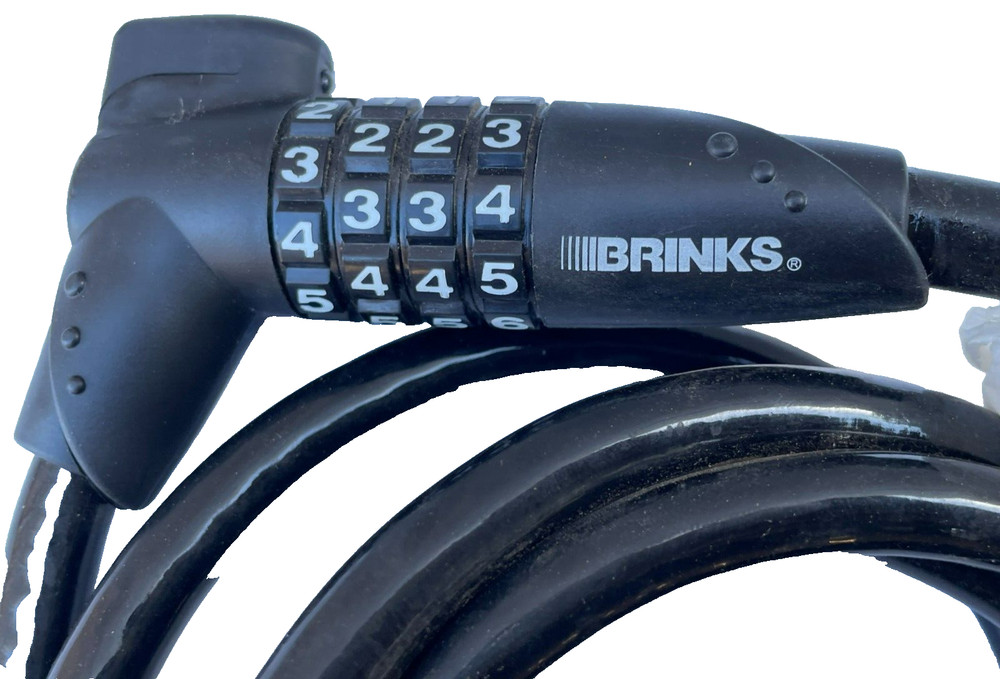 BRINKS High Security 6ft x 3/8" Cable, 165-38652