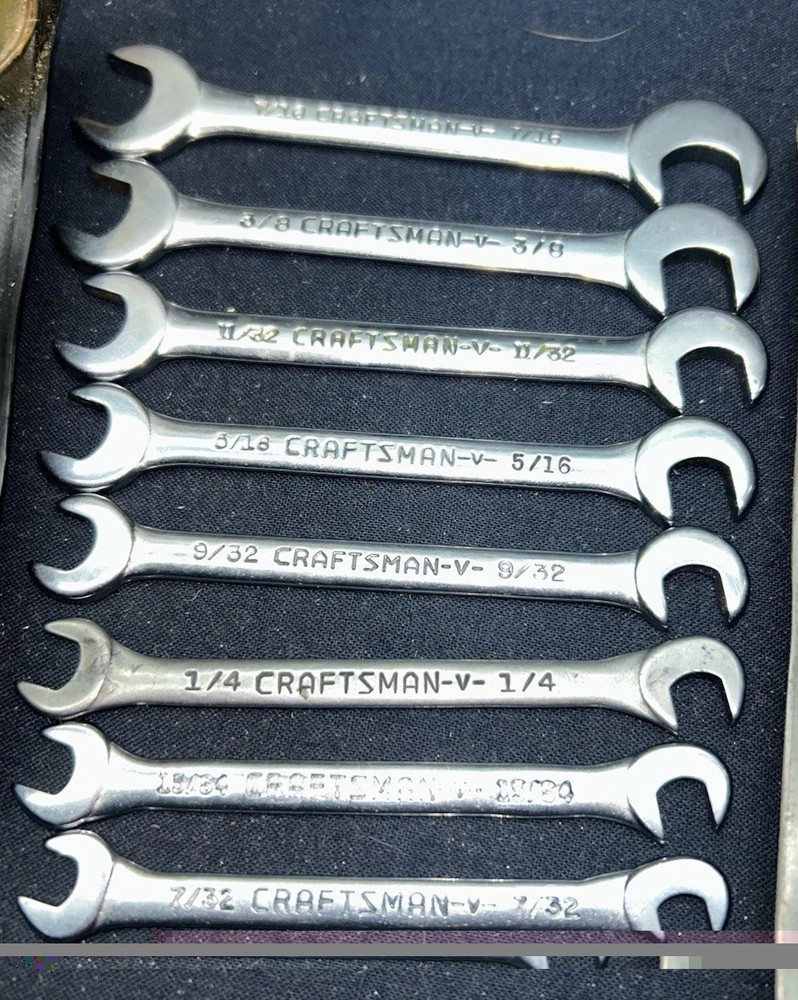28 Assorted Ignition Wrenches Open End/Combo Craftsman-Indestro-Assorted NewUsed