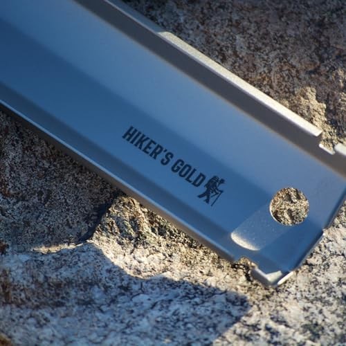 Ultralight Titanium Trowel for Hiking, Backpacking, Camping