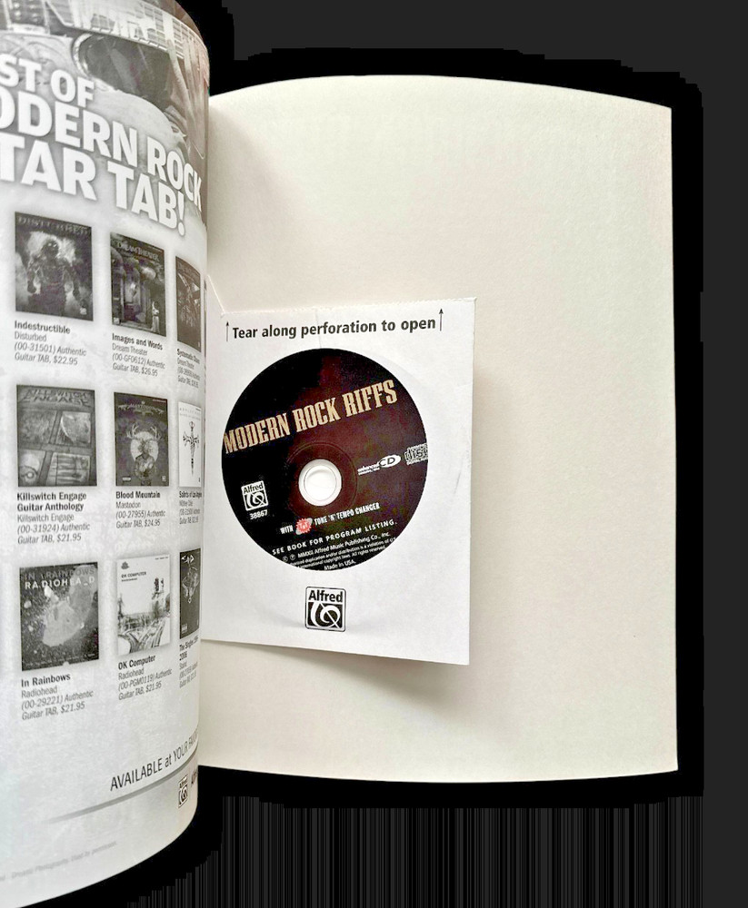 Alfred: Modern Rock Riffs: WorkBook/CD