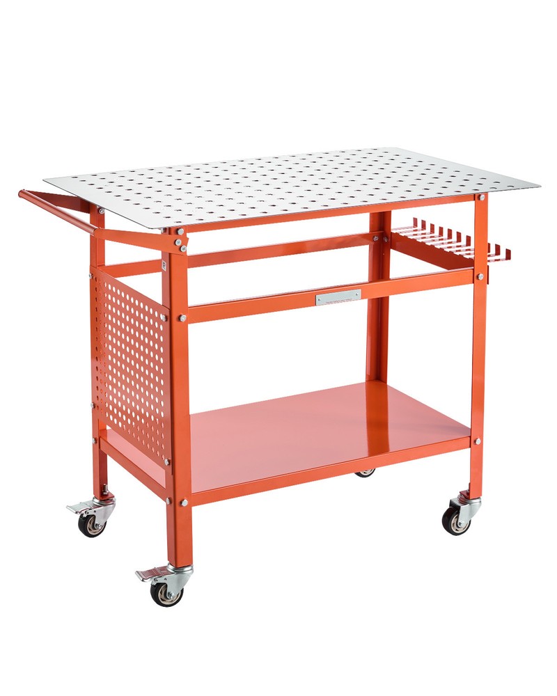 Welding Table 40"x24" Welding Workbench Table with 800LBS Static Weight Capacity