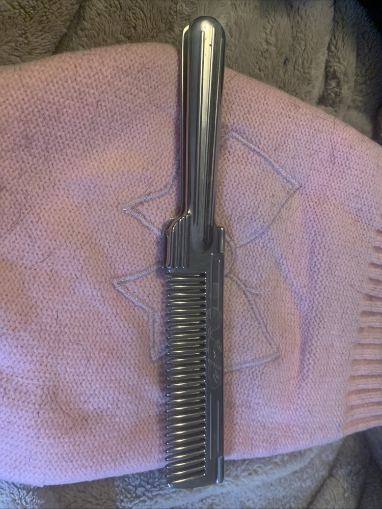 Vintage Life Wave Comb chrome