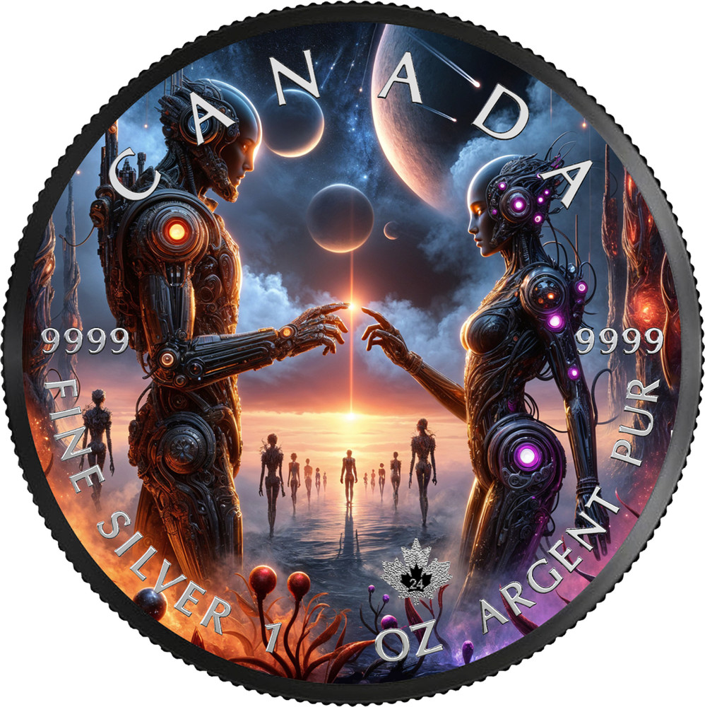 Canada 2024 $5 Astronauts 1 oz Silver Coin