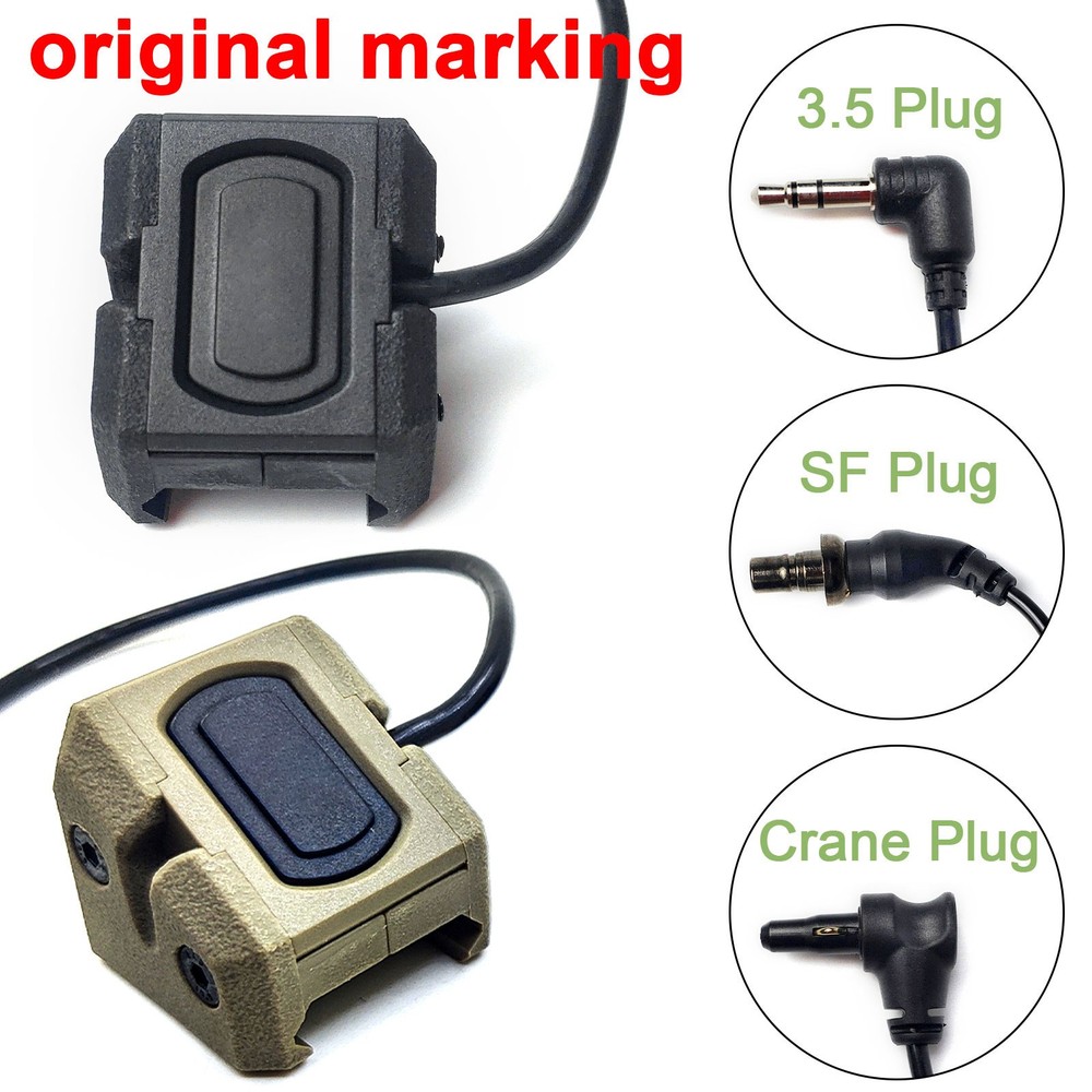Tactical Light Remote Pressure Switch Button For M300 M600 Flashlight Hot Button
