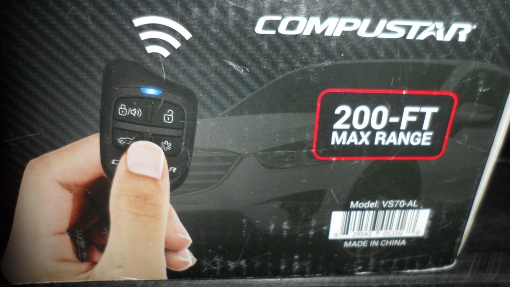 Compustar Universal Security System VS70-AL 200 FT Max Range / NEW IN BOX