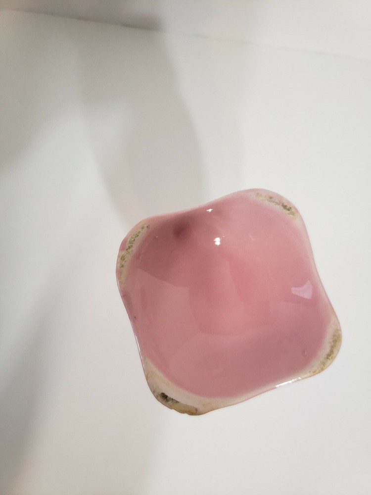 Valentine Pink ceramic vase Hearts Springtime
