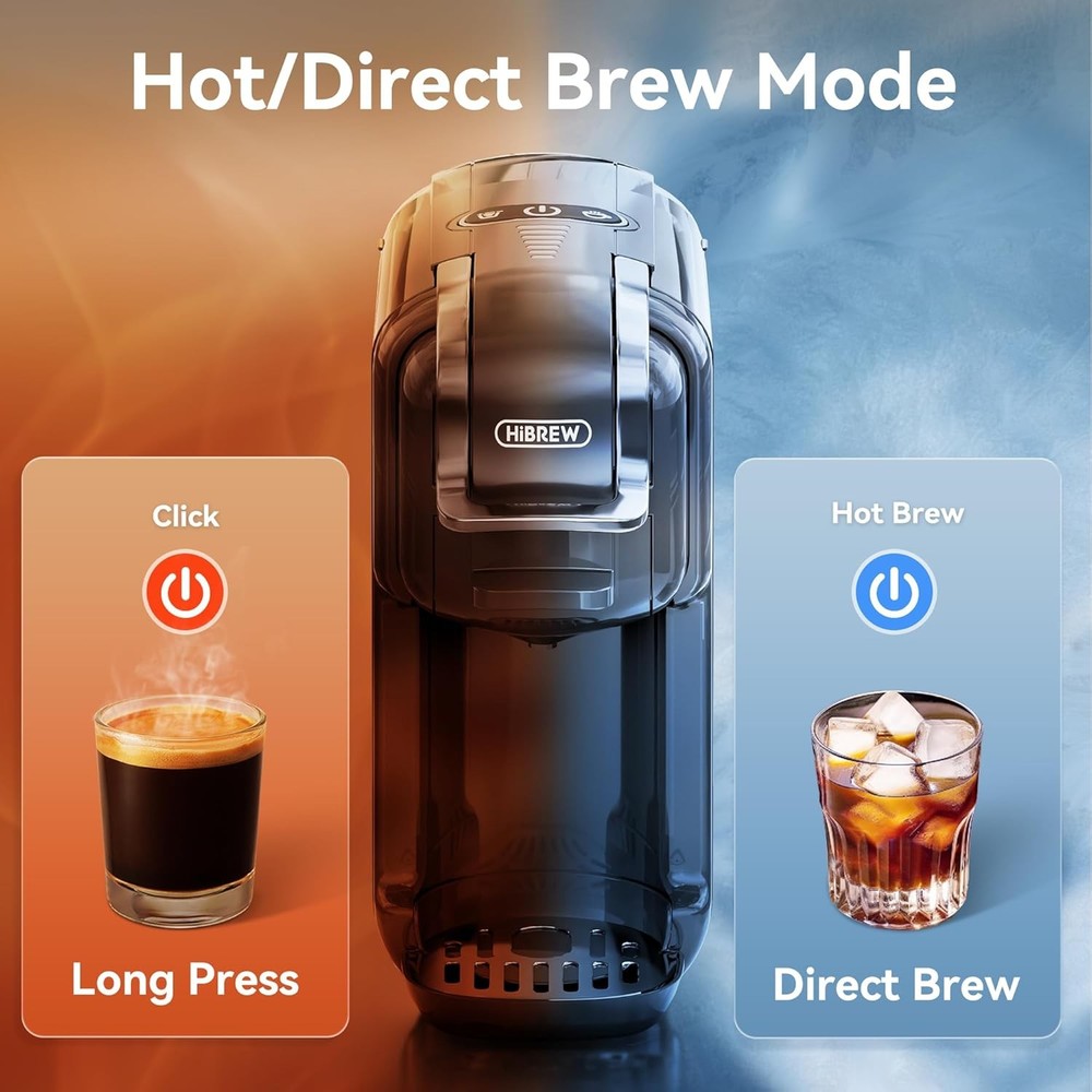 5 in 1 Coffee Machine Capsule Espresso Maker
