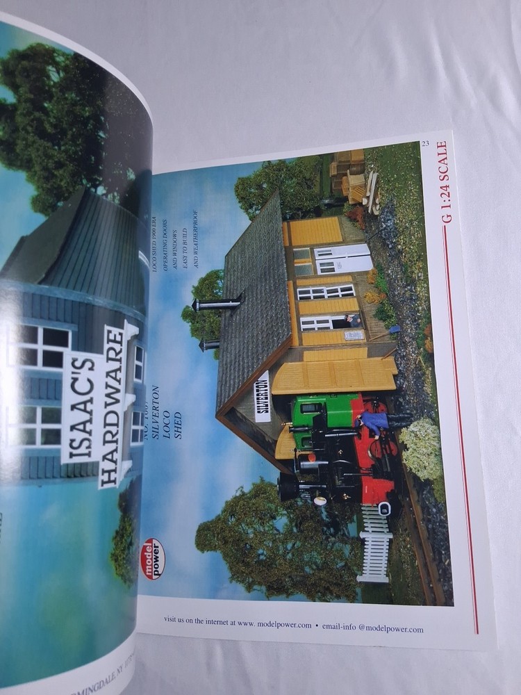 catalogo MODEL POWER 2002 Big Train Accessories G Scale E bb