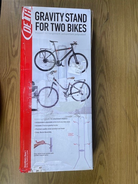 Delta Gravity Stand for Two Bikes - New