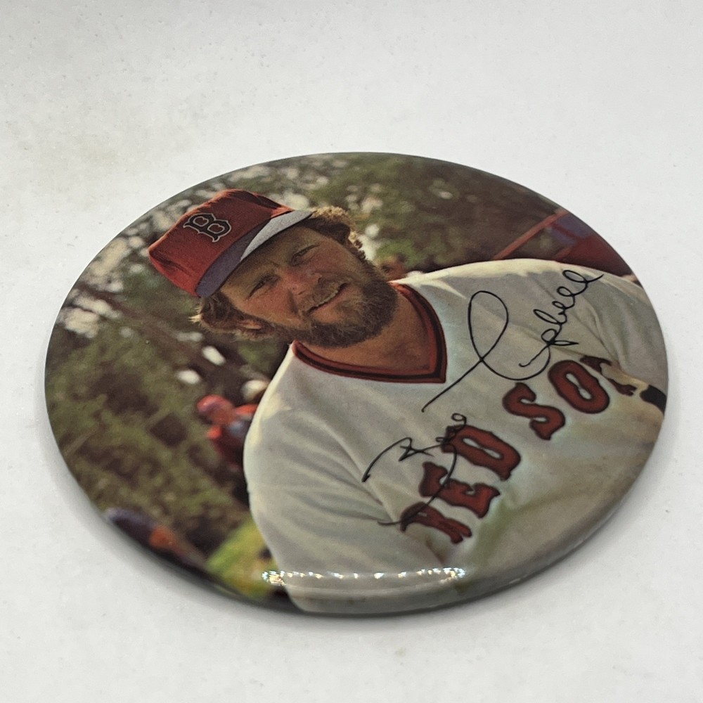 Bill Campbell Boston Red Sox Major League Baseball MLB Pinback Button Pin