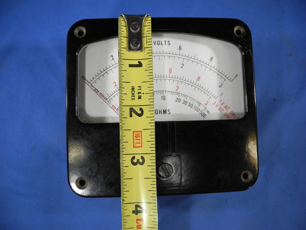 Large VTVM Meter Display (NIce Shape!)
