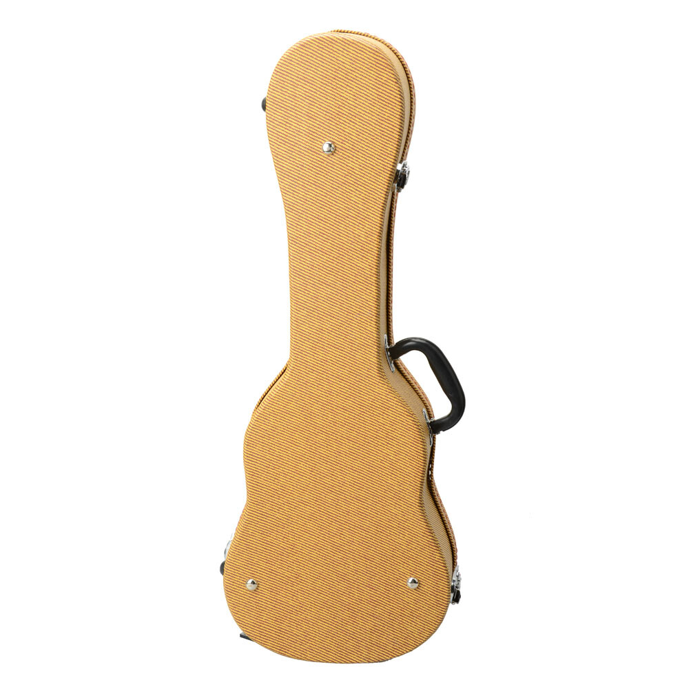 26" Top Grade Tenor Leather Ukulele Case Yellow