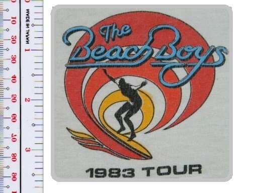 The Beach Boys 1983 Tour Patch NO TARIFF