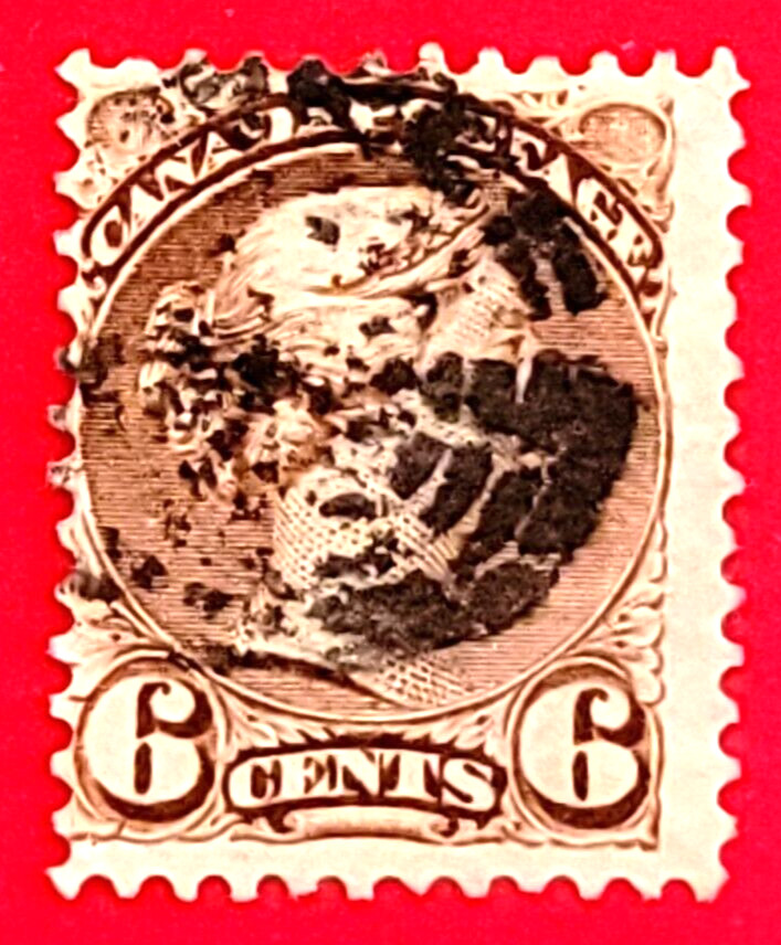 Canada Stamp #39 "Small Queen Issue" Used