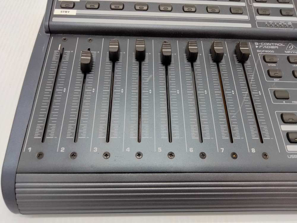 Behringer BCF2000 B-CONTROL FADER USB MIDI w/ Power Cable