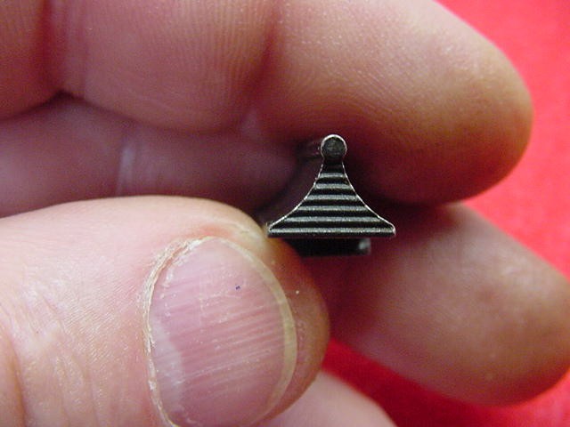 Muzzleloader Front Sight .325" Dovetail-.392" Tall- Nice !! (F)