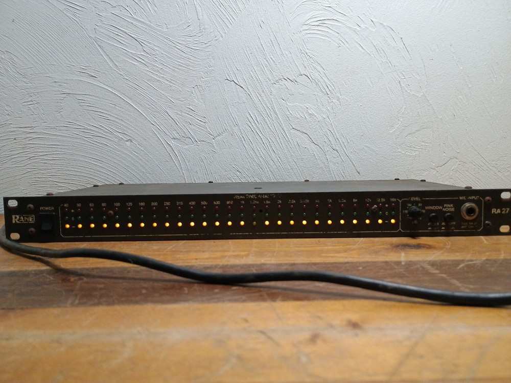 Rane RA 27 Realtime Spectrum Analyzer