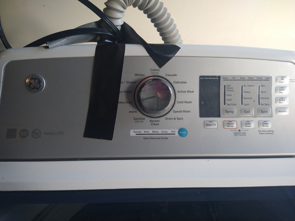 GE washer and dryer set