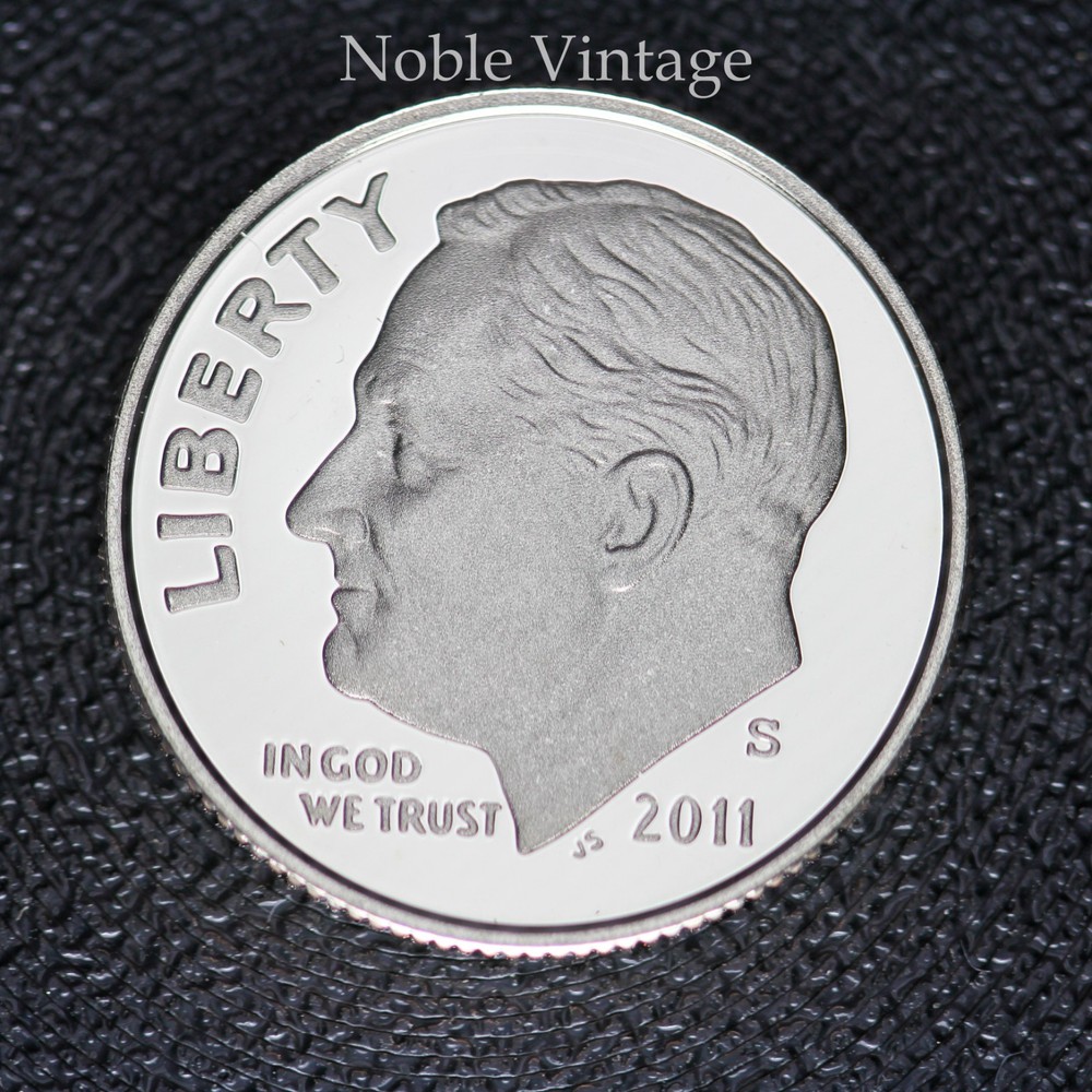 2011 S Proof Roosevelt Dime - From a Clad Proof Set