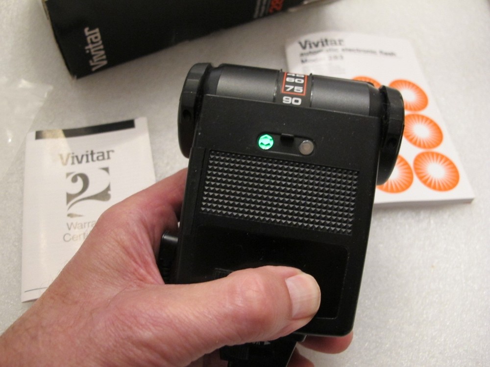 Vintage Vivitar 283 Electronic Flash - NOS
