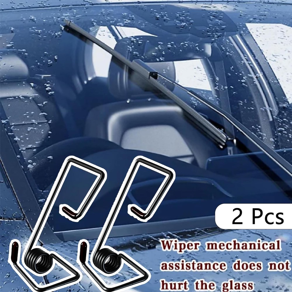 2Pcs Windshield Wiper Arm Pressure Spring Booster, Spring...