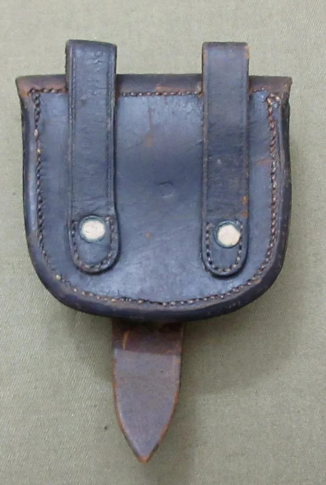 Fine Civil War Cap Box - Complete w/ Wool & Cone Pick