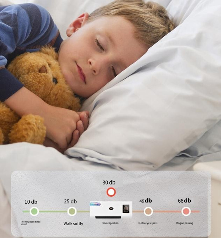 2IN1 Cooling and Heating Air Conditioner Small Wall-Mounted Air Conditioner 110V