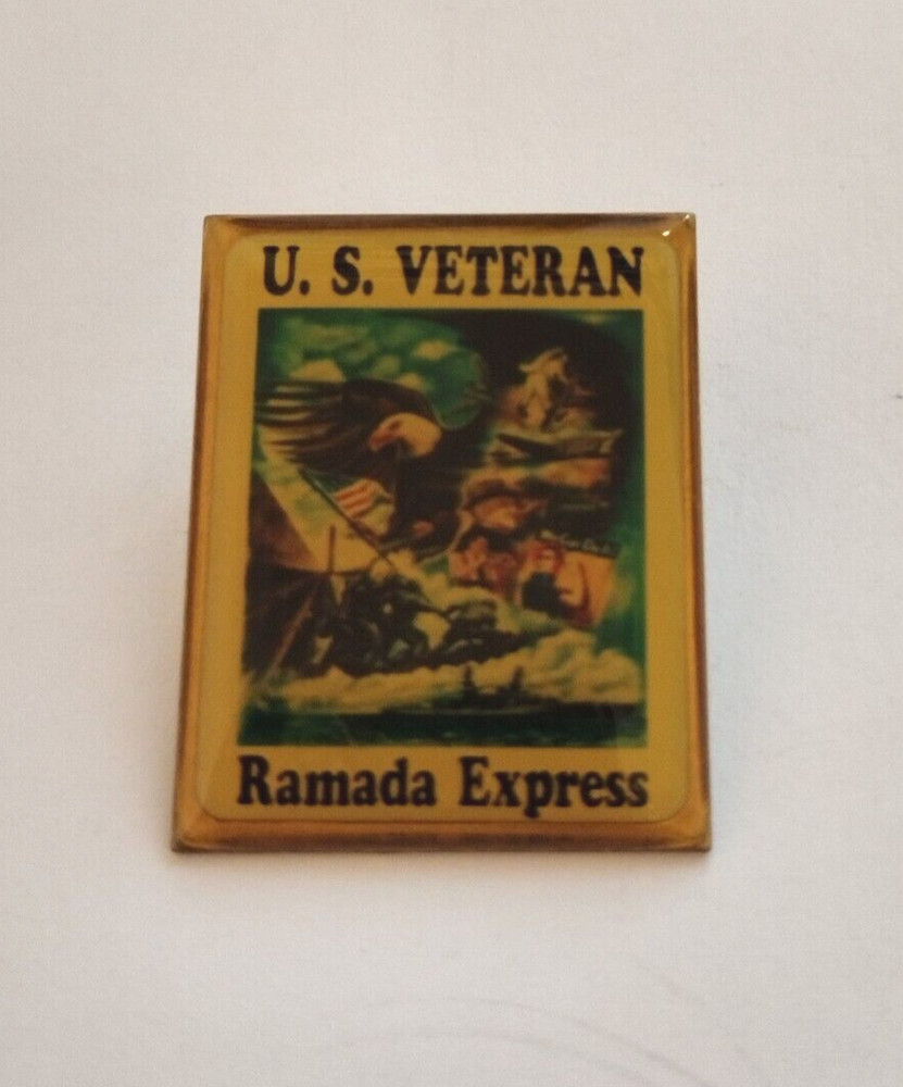 US Veteran Ramada Express Lapel Pin