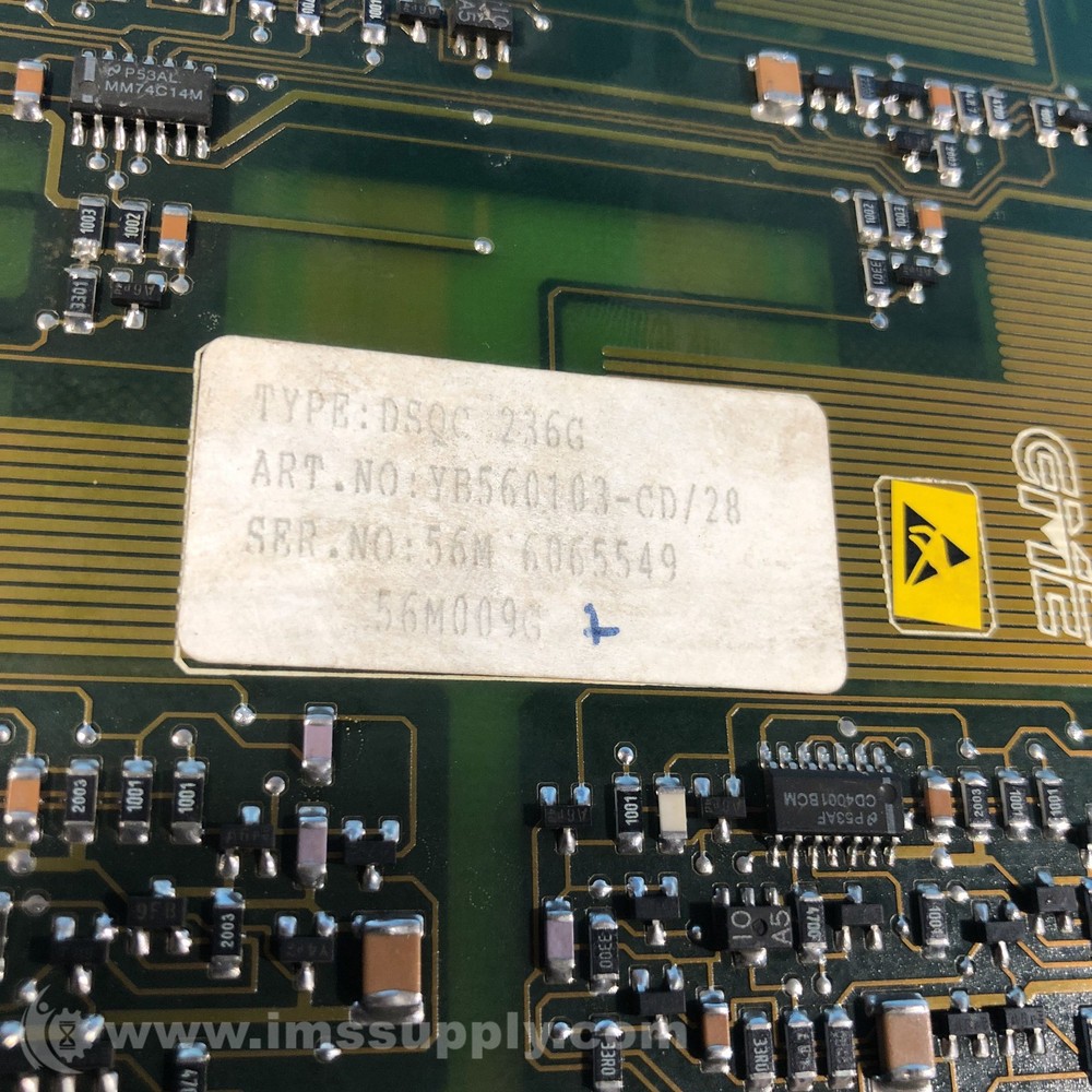 ABB DSQC 236G Servo Drive Control Board YB560103-CD/28 USIP