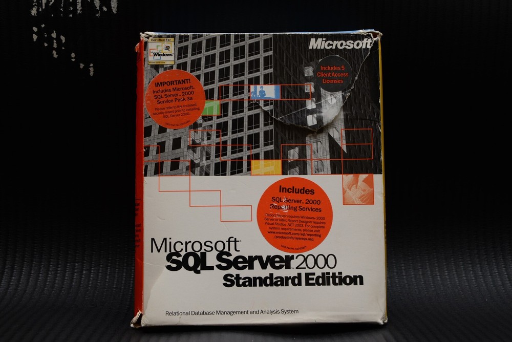 Microsoft SQL Server 2000 Standard Edition ( books  only ) ( lot 2 )