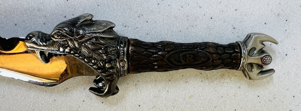Damascus Dragon Dagger 9.5” SE8