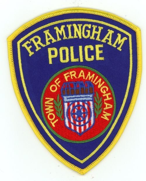 MASSACHUSETTS MA FRAMINGHAM POLICE NICE SHOULDER PATCH SHERIFF