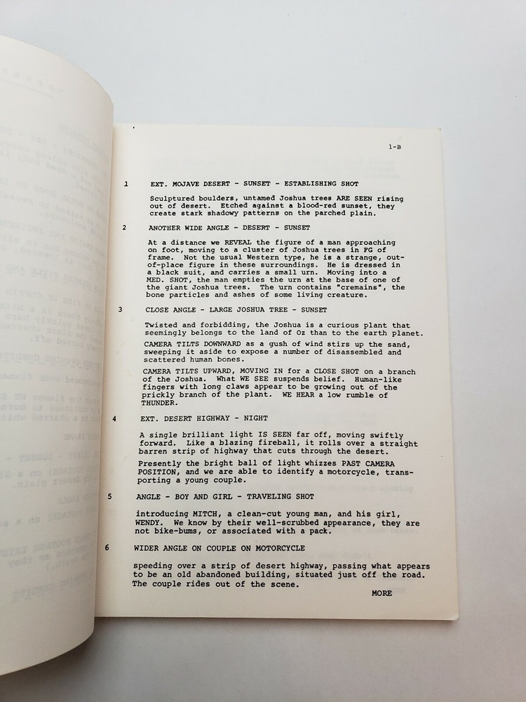 CREMATORIUM / David E. Durston & Tommy Farrell, 1970's Unproduced Screenplay