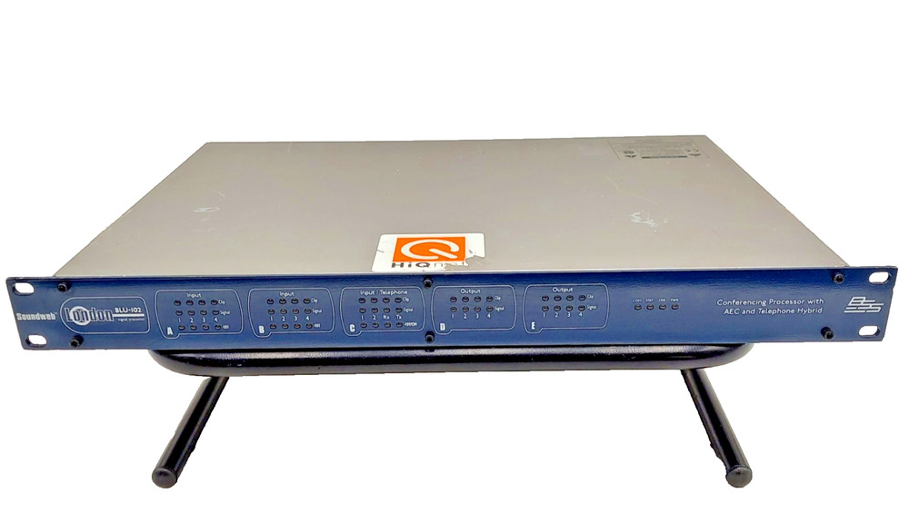 BSS Soundweb London BLU-102 Signal Processor Conferencing Processor BSSBLU102