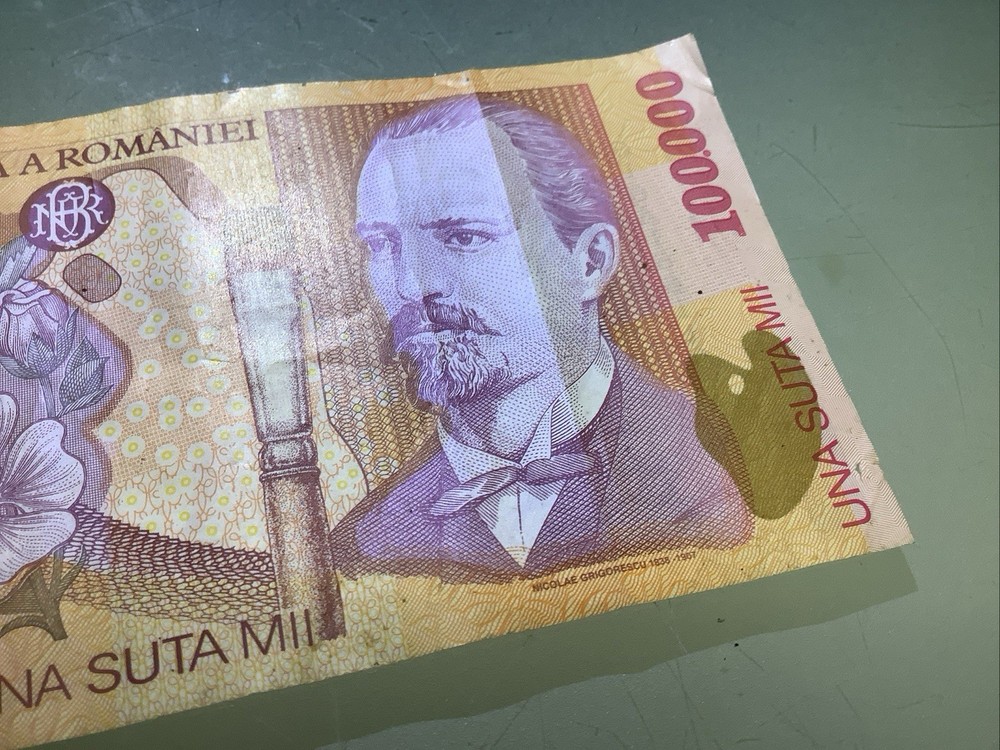 Romania 100000 Lei 2001 Circulated