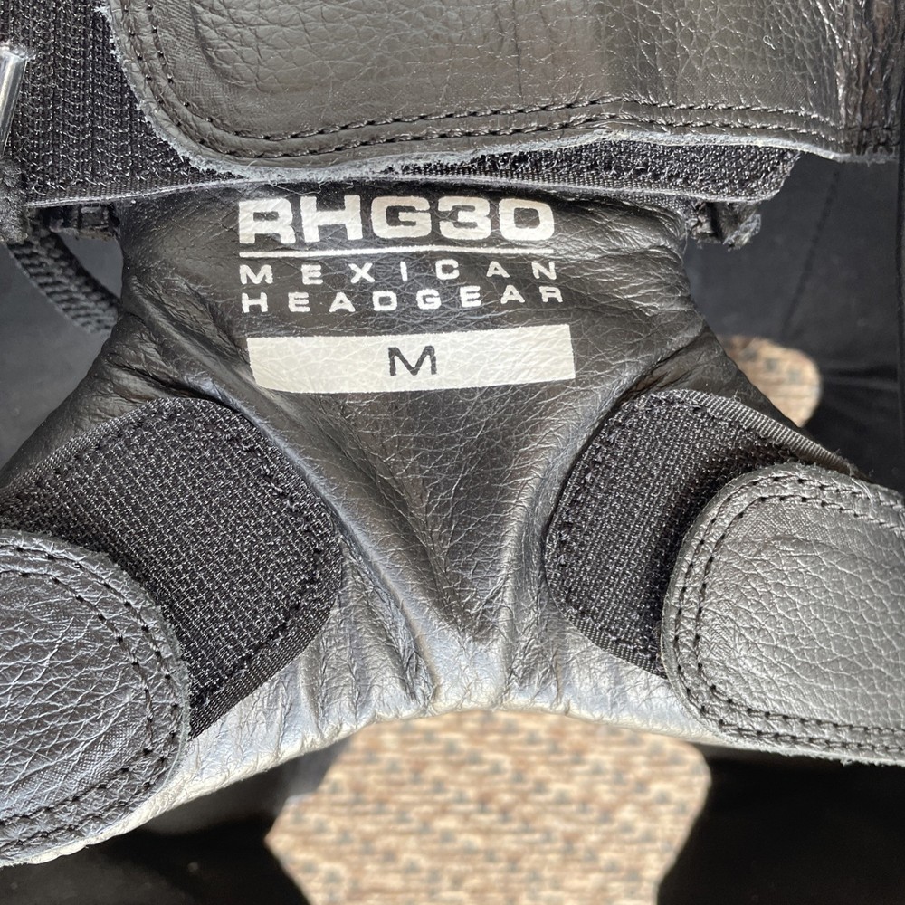 💥Rival Boxing RHG30 Mexican Training Headgear - Black - Med