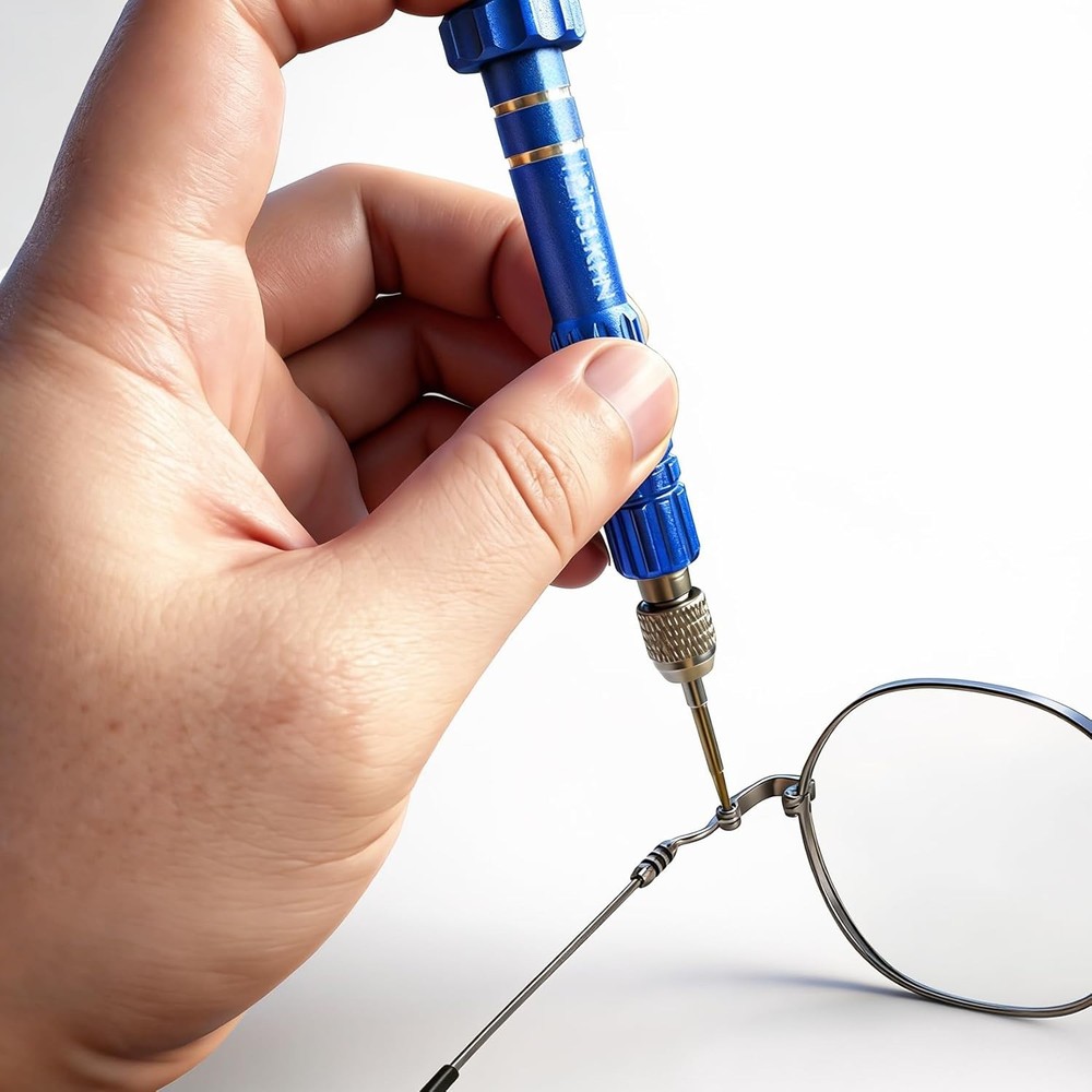 Versatile Mini Screwdriver Set - Lightweight & Sturdy for Eyewear & Electronics