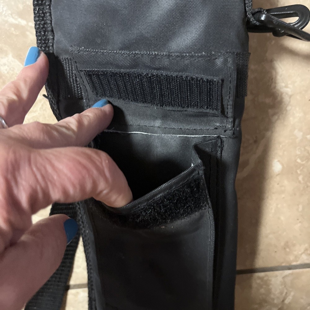 Cue Stick Case - Single Deluxe Black Nylon