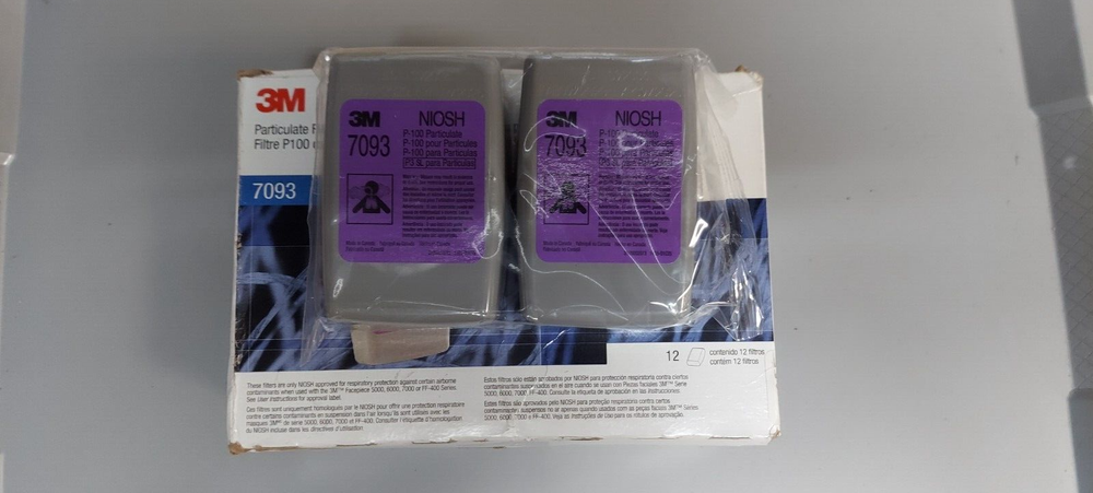 12-Pack of 3M Filter P100 (7093)