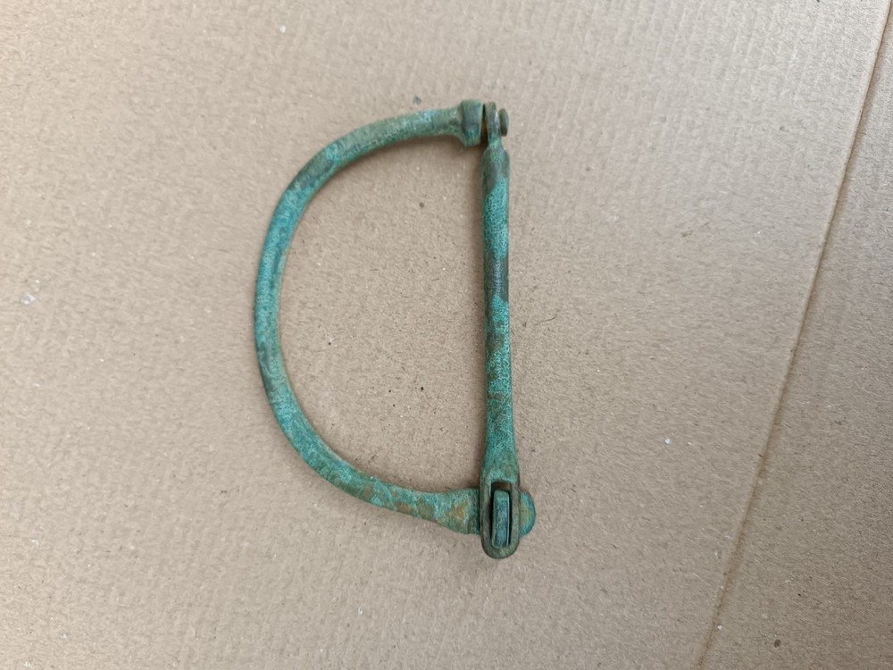 WW2 WWII  Germany Duffle Bag Lock  ORIGINAL.