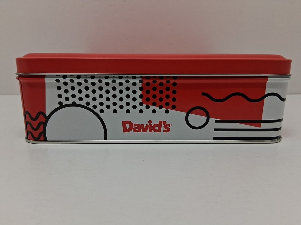 David Sunflower Seed Metal Tin Box