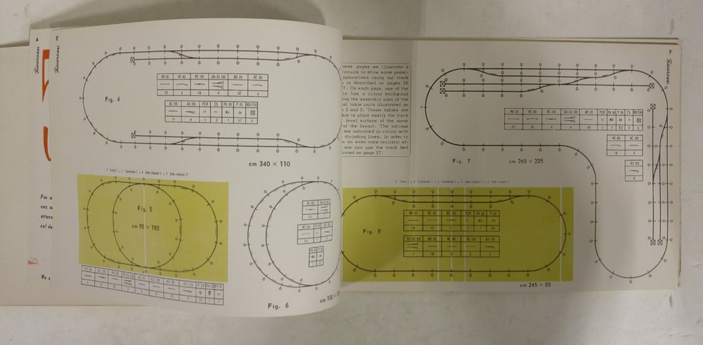 Rivarossi HO Scale 1957 General Catalog