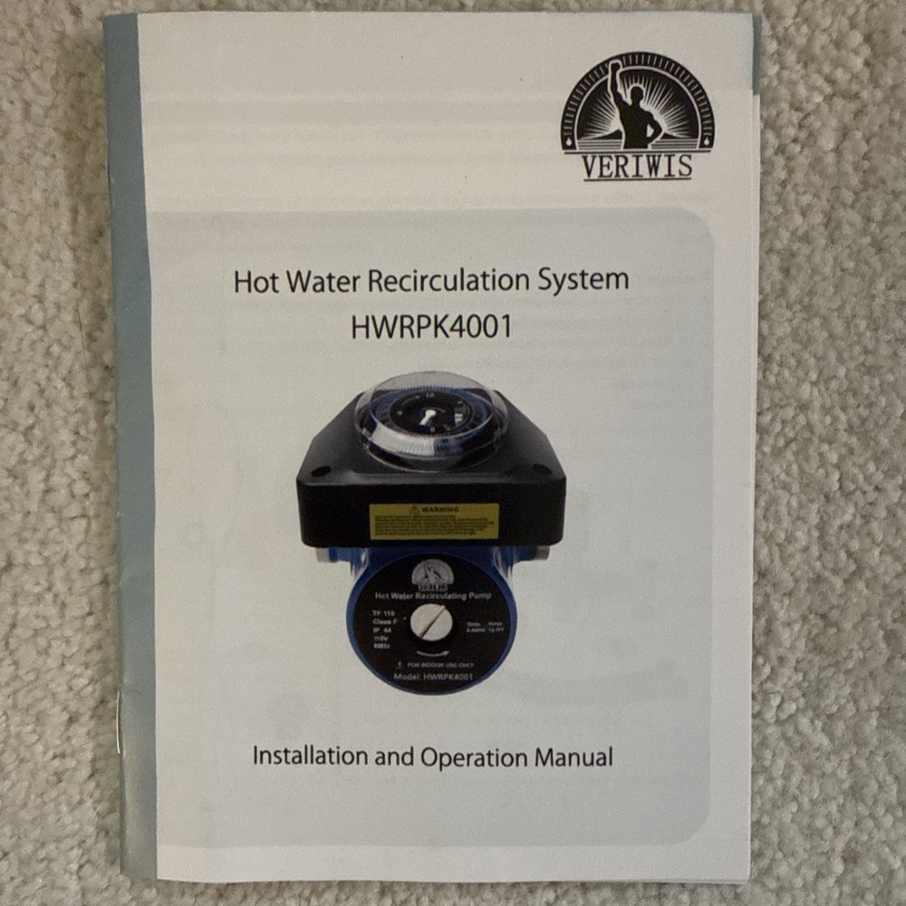 Hot Water Recirculation System